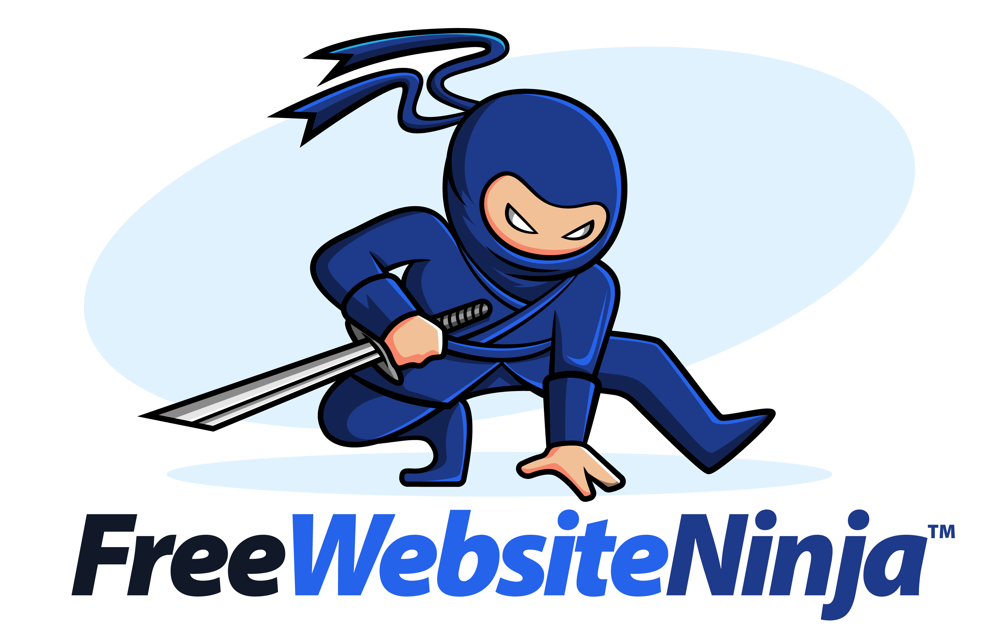 Free Website Ninja mascot
